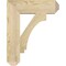 Ekena Millwork Imperial Craftsman Rough Sawn Bracket, Douglas Fir, 4"W x 16"D x 20"H BKT04X16X20IMP04RDF - alternate 4